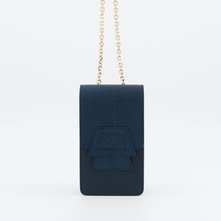 Barna - Pochette téléphone Bleu Marine